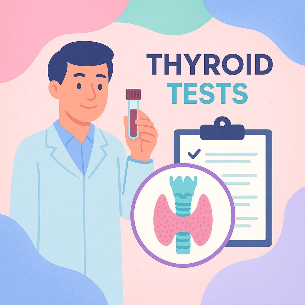 آزمایش های مربوط به تیروئید